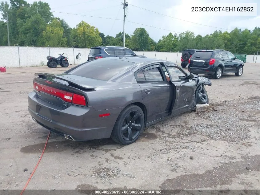 2014 Dodge Charger R/T VIN: 2C3CDXCT4EH162852 Lot: 40228619