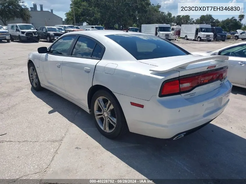 2C3CDXDT7EH346830 2014 Dodge Charger R/T Max