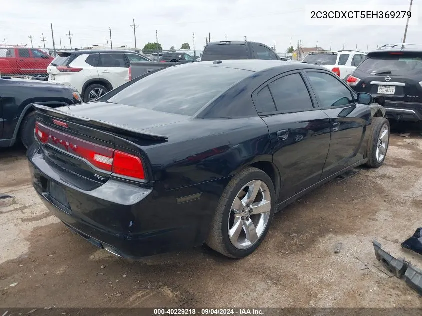 2C3CDXCT5EH369279 2014 Dodge Charger R/T Plus