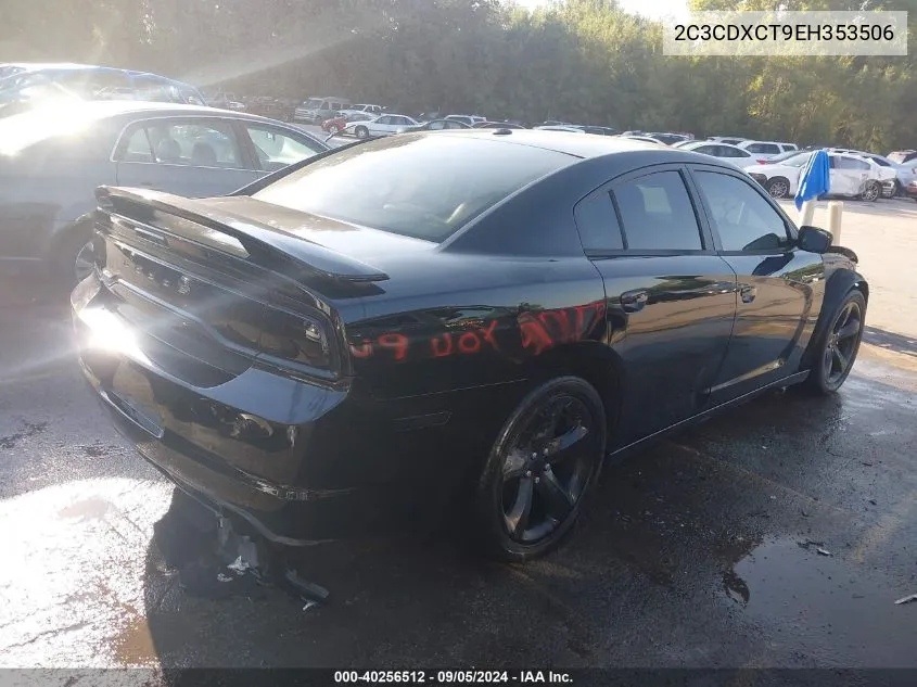 2C3CDXCT9EH353506 2014 Dodge Charger R/T