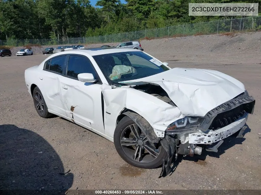 2014 Dodge Charger R/T Plus VIN: 2C3CDXDT6EH272266 Lot: 40260453