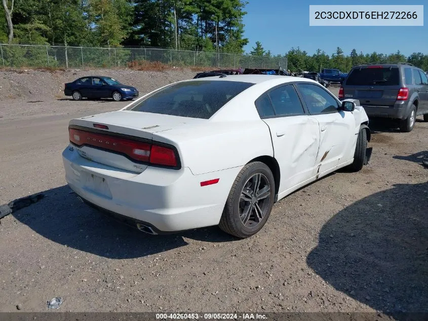 2014 Dodge Charger R/T Plus VIN: 2C3CDXDT6EH272266 Lot: 40260453