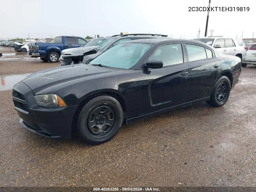 2014 Dodge Charger Police VIN: 2C3CDXKT1EH319819 Lot: 40263288