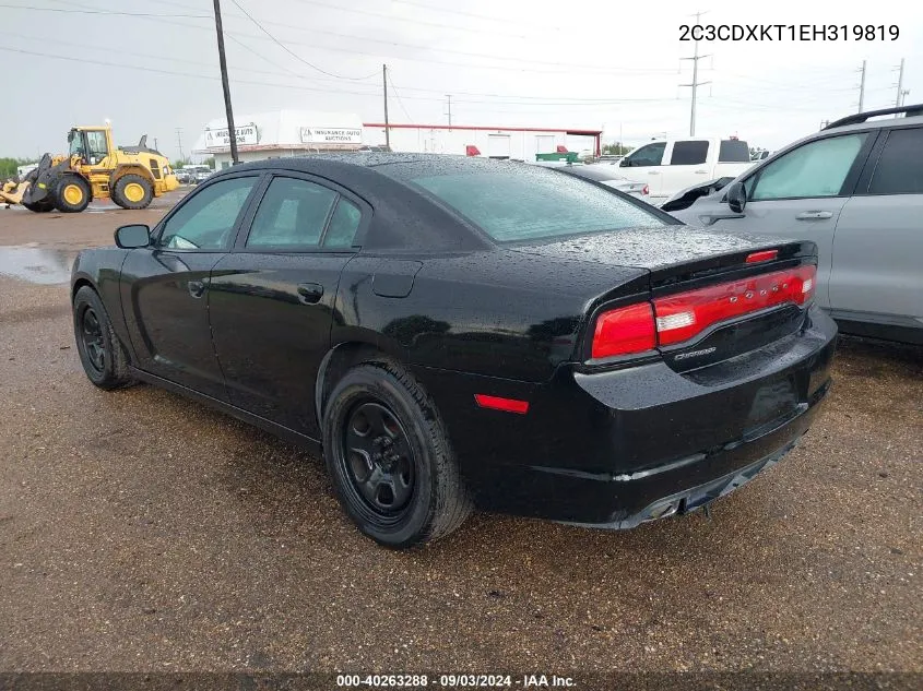 2014 Dodge Charger Police VIN: 2C3CDXKT1EH319819 Lot: 40263288