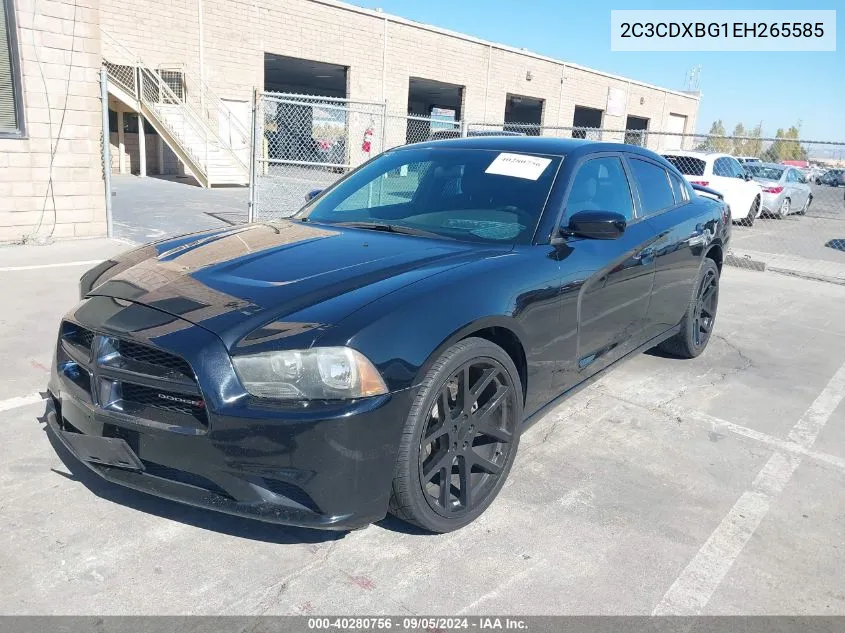 2C3CDXBG1EH265585 2014 Dodge Charger Se