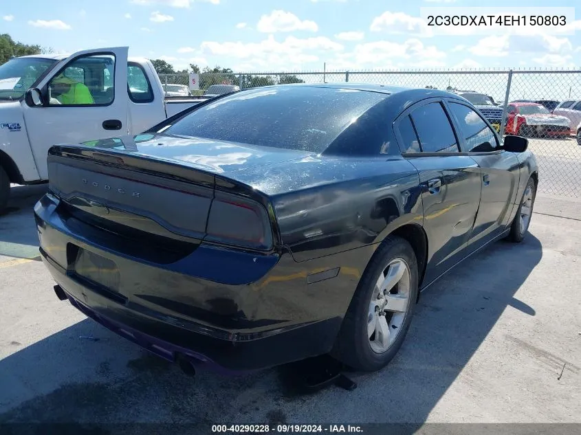 2C3CDXAT4EH150803 2014 Dodge Charger Police