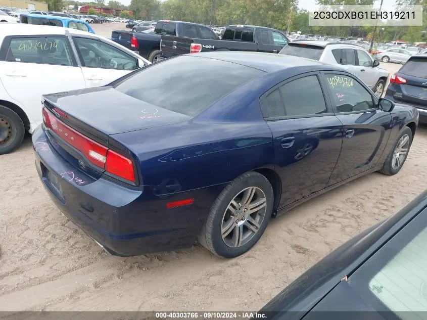 2014 Dodge Charger Se VIN: 2C3CDXBG1EH319211 Lot: 40303766