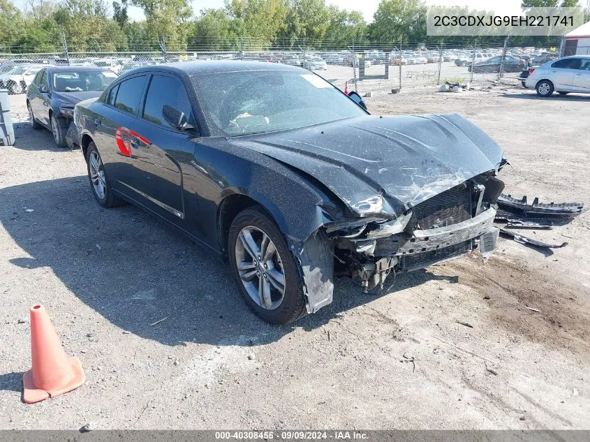 2014 Dodge Charger Sxt Plus VIN: 2C3CDXJG9EH221741 Lot: 40308455