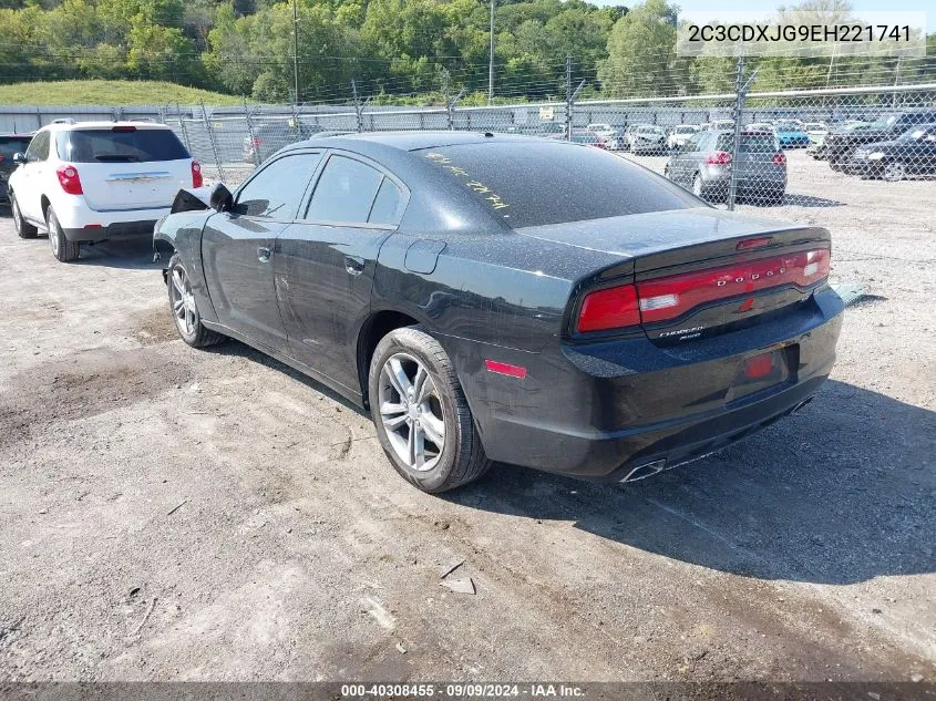 2014 Dodge Charger Sxt Plus VIN: 2C3CDXJG9EH221741 Lot: 40308455