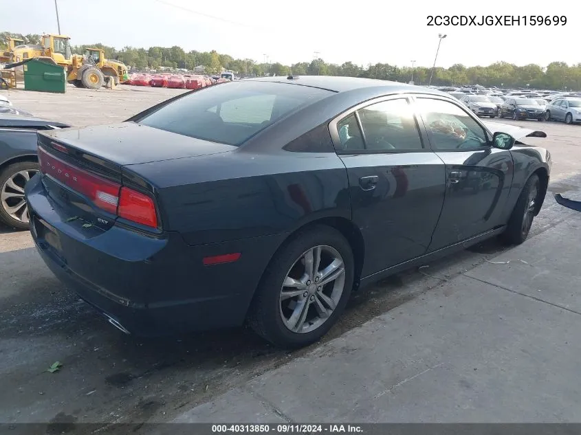 2C3CDXJGXEH159699 2014 Dodge Charger Sxt