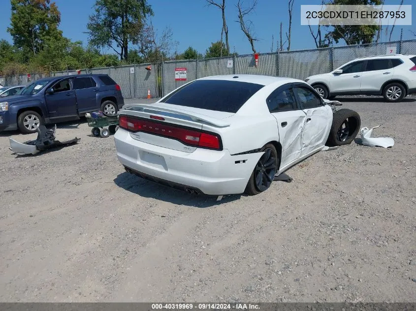 2C3CDXDT1EH287953 2014 Dodge Charger R/T Max