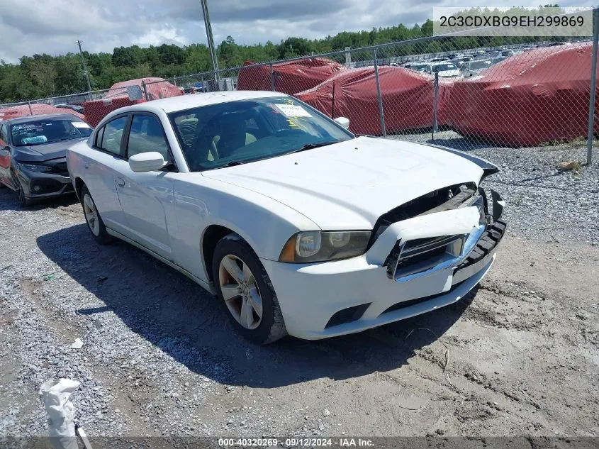 2014 Dodge Charger Se VIN: 2C3CDXBG9EH299869 Lot: 40320269