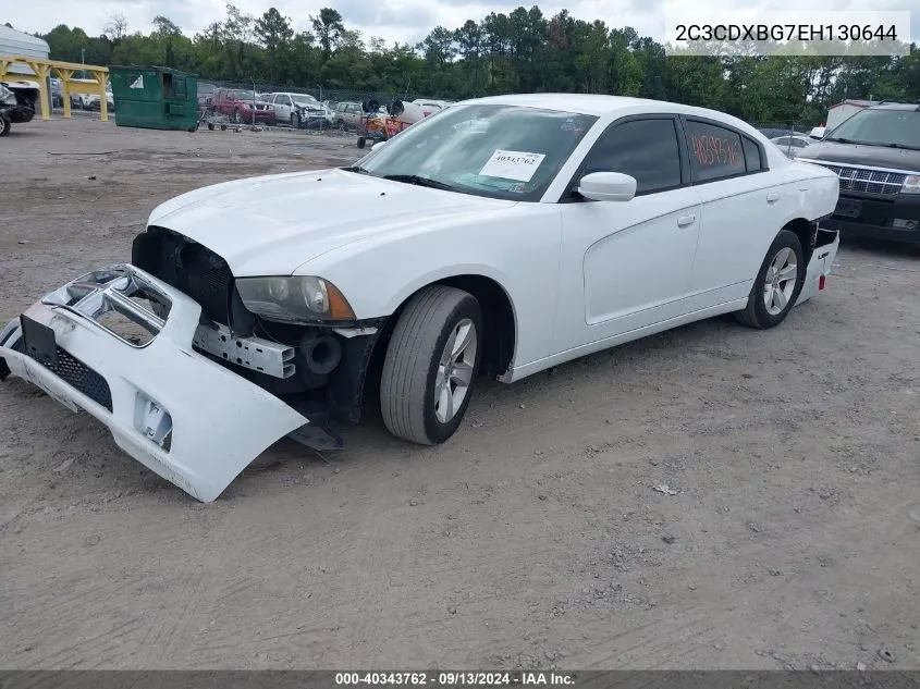 2014 Dodge Charger Se VIN: 2C3CDXBG7EH130644 Lot: 40343762