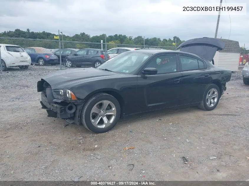 2014 Dodge Charger Se VIN: 2C3CDXBG1EH199457 Lot: 40375627