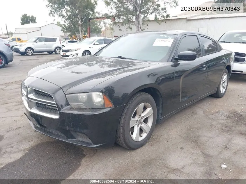 2C3CDXBG9EH370343 2014 Dodge Charger Se