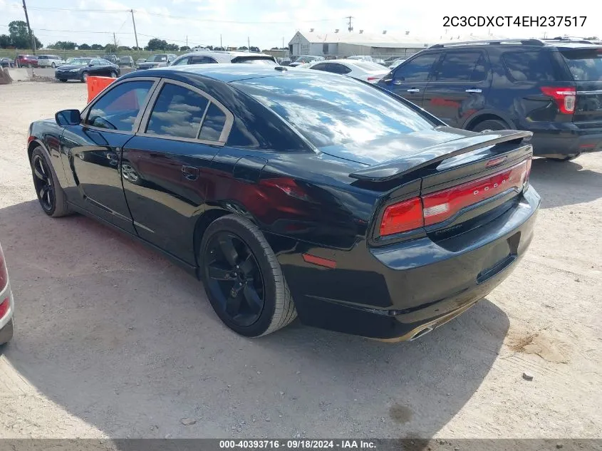 2C3CDXCT4EH237517 2014 Dodge Charger R/T Plus