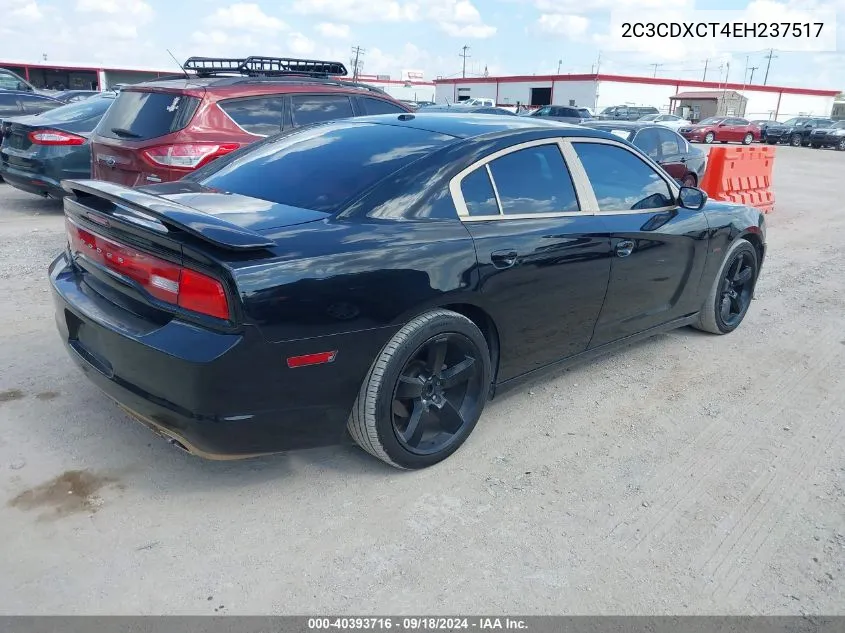 2C3CDXCT4EH237517 2014 Dodge Charger R/T Plus