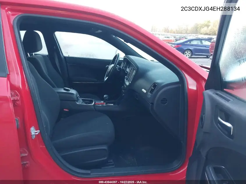 2C3CDXJG4EH288134 2014 Dodge Charger Sxt
