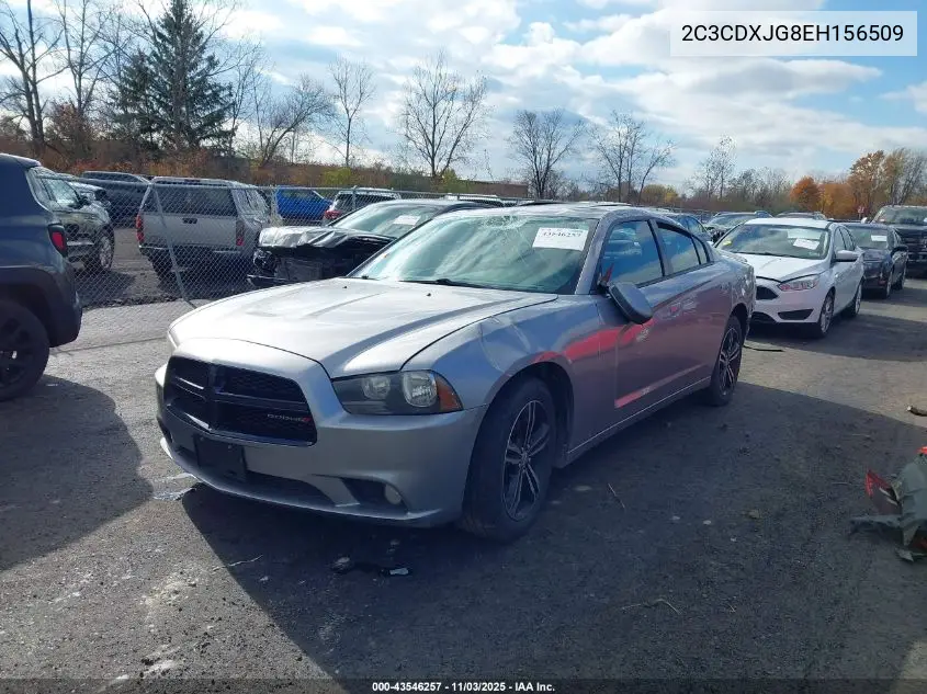 2C3CDXJG8EH156509 2014 Dodge Charger Sxt