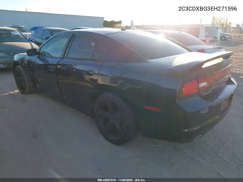 2C3CDXBG3EH271596 2014 Dodge Charger Se