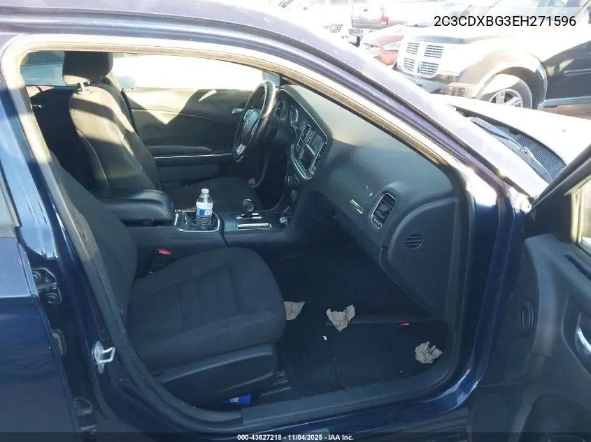 2C3CDXBG3EH271596 2014 Dodge Charger Se
