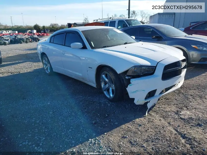 2C3CDXCTXEH295678 2014 Dodge Charger Road/Track