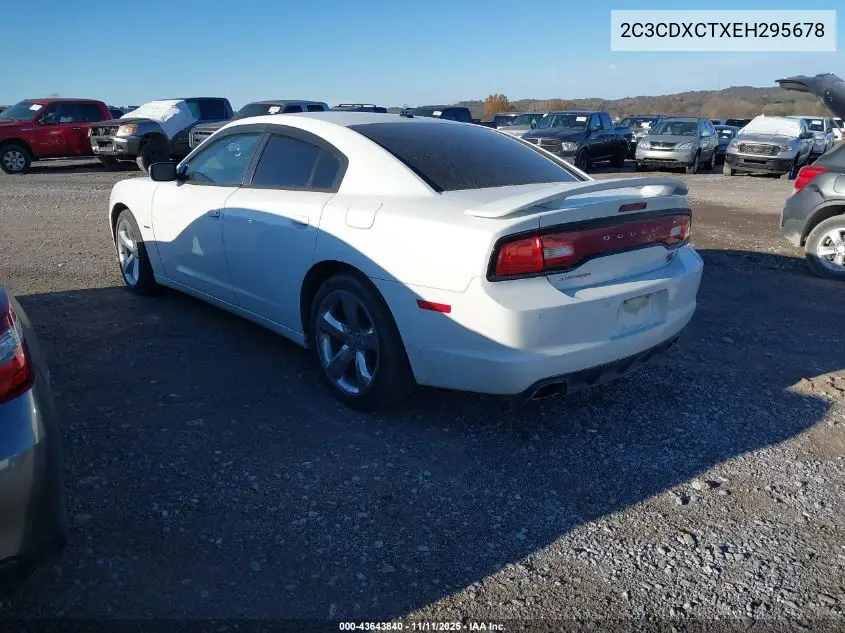 2C3CDXCTXEH295678 2014 Dodge Charger Road/Track
