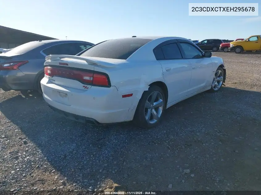 2C3CDXCTXEH295678 2014 Dodge Charger Road/Track