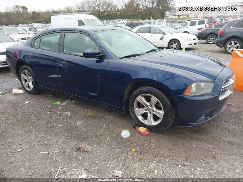 2C3CDXBG8EH319366 2014 Dodge Charger Se