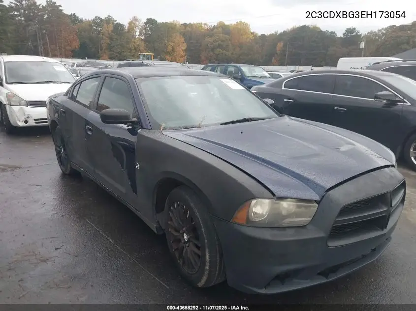 2C3CDXBG3EH173054 2014 Dodge Charger Se