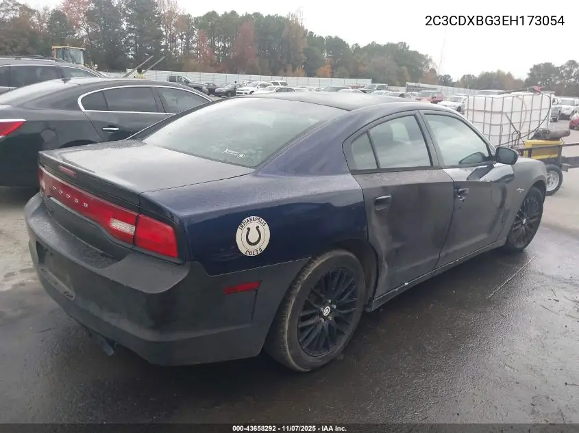2C3CDXBG3EH173054 2014 Dodge Charger Se