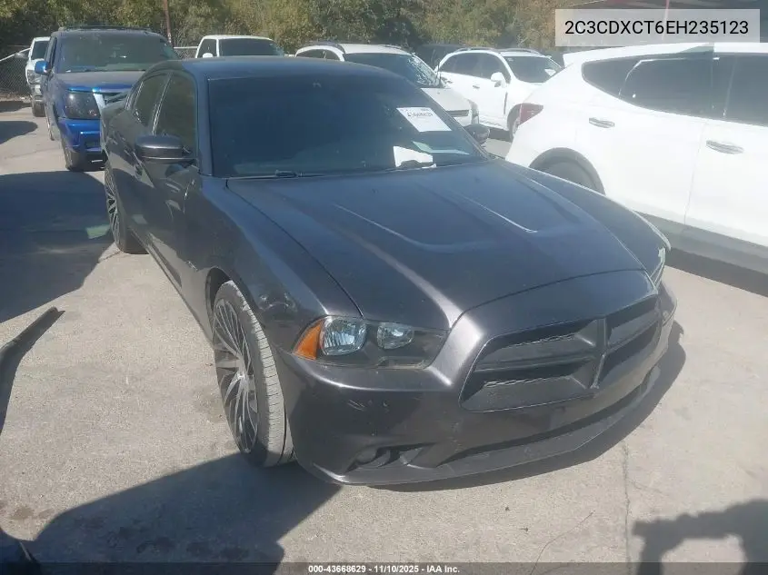 2C3CDXCT6EH235123 2014 Dodge Charger R/T
