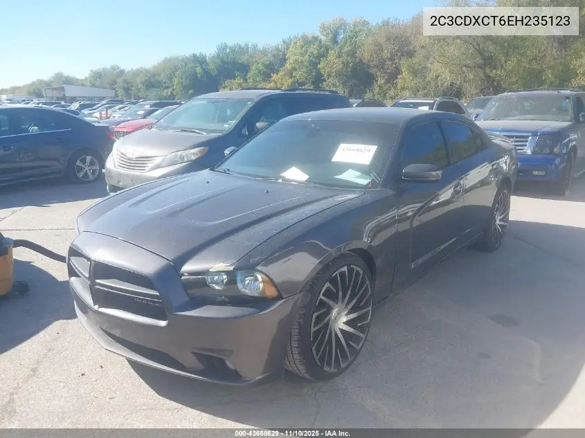 2C3CDXCT6EH235123 2014 Dodge Charger R/T