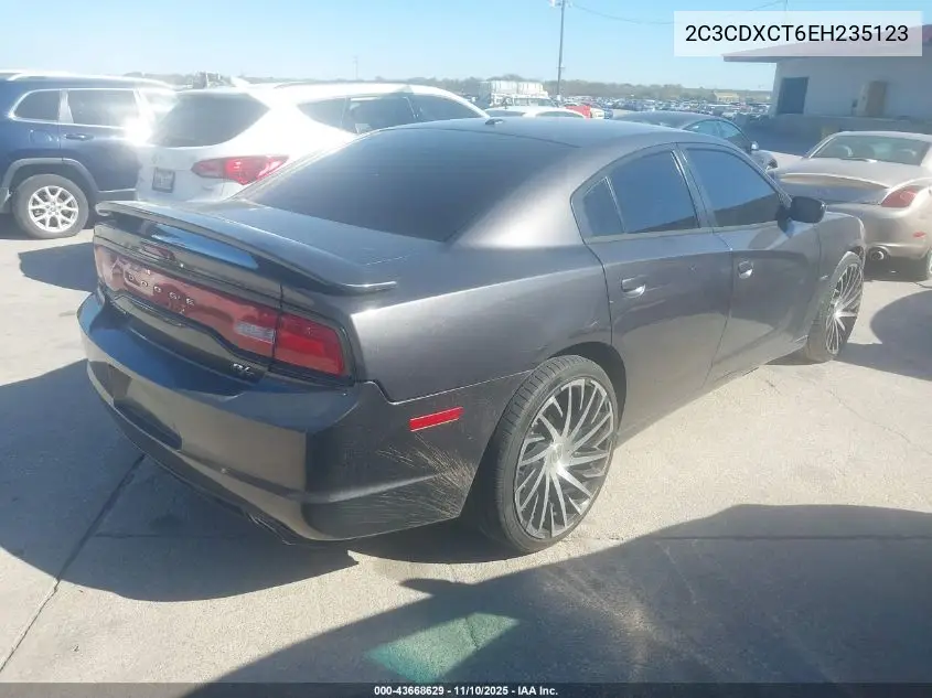2C3CDXCT6EH235123 2014 Dodge Charger R/T