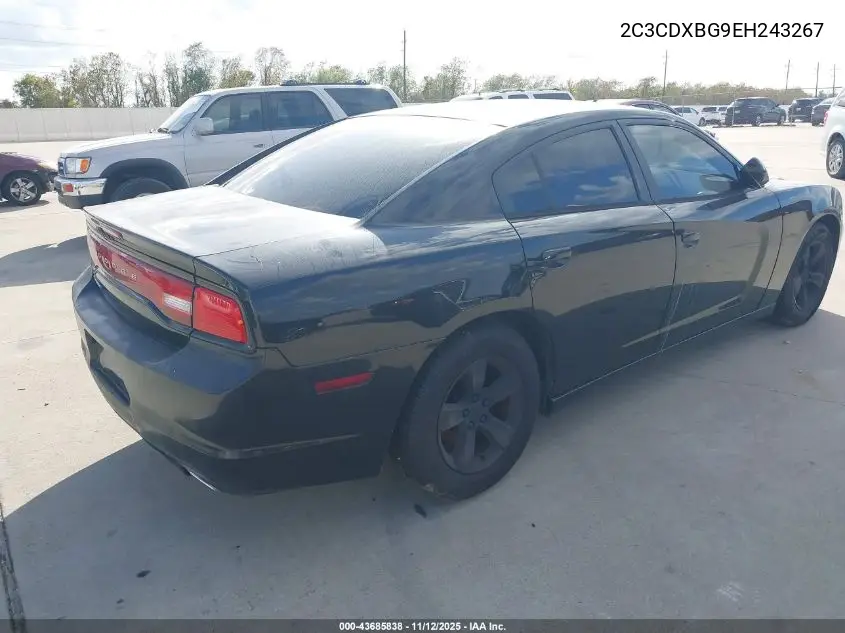 2C3CDXBG9EH243267 2014 Dodge Charger Se