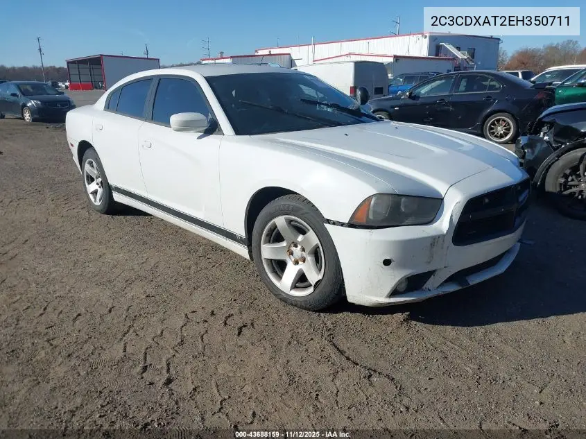 2C3CDXAT2EH350711 2014 Dodge Charger Police