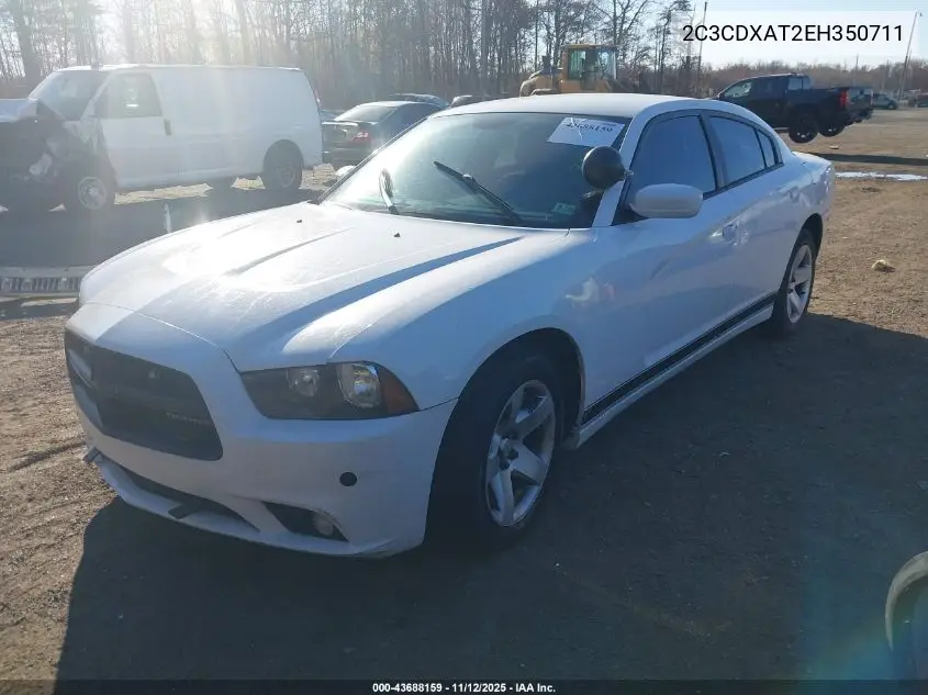 2C3CDXAT2EH350711 2014 Dodge Charger Police