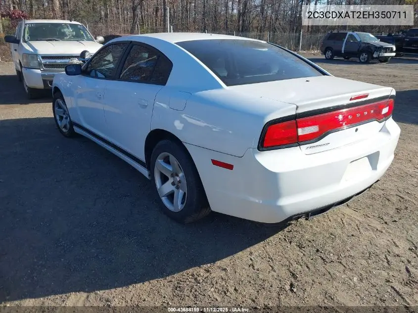 2C3CDXAT2EH350711 2014 Dodge Charger Police
