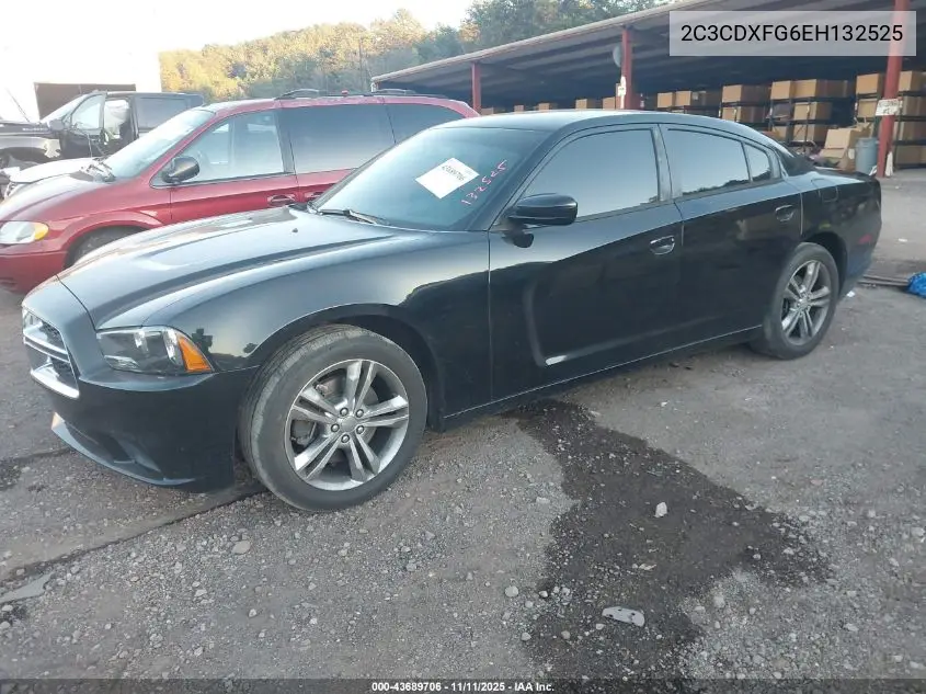 2C3CDXFG6EH132525 2014 Dodge Charger Se