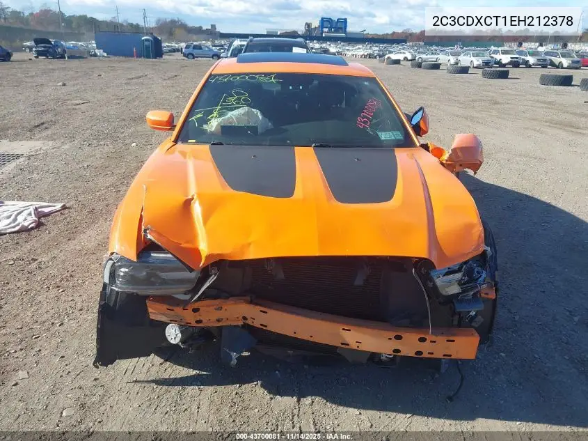 2C3CDXCT1EH212378 2014 Dodge Charger R/T