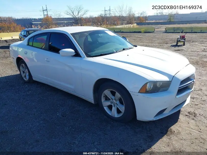2C3CDXBG1EH169374 2014 Dodge Charger Se