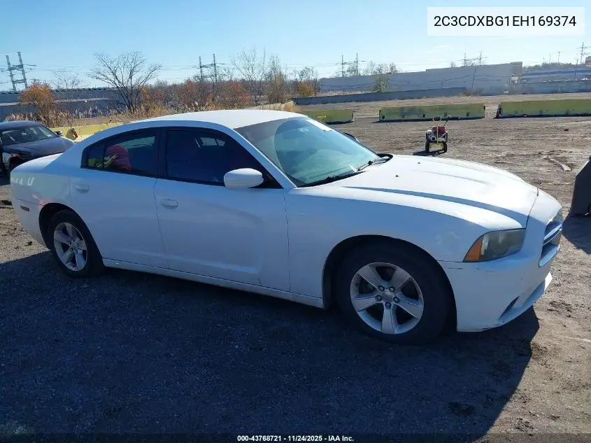 2C3CDXBG1EH169374 2014 Dodge Charger Se