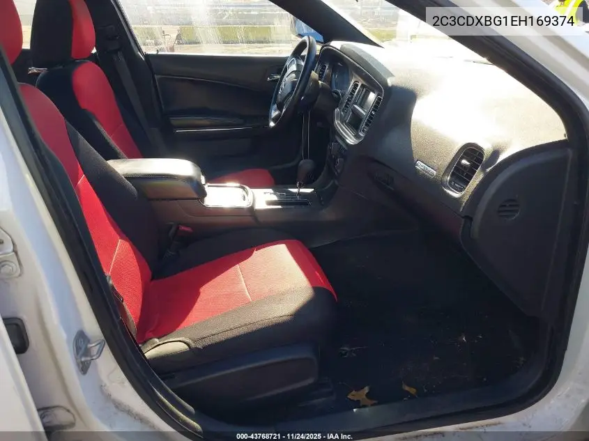 2C3CDXBG1EH169374 2014 Dodge Charger Se