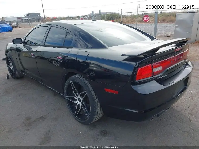 2C3CDXHG8EH162915 2014 Dodge Charger Sxt
