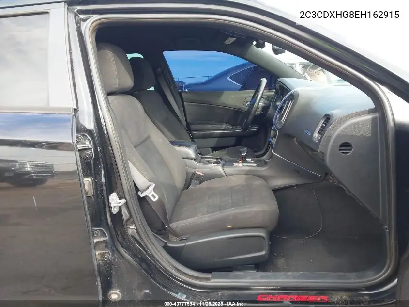 2C3CDXHG8EH162915 2014 Dodge Charger Sxt