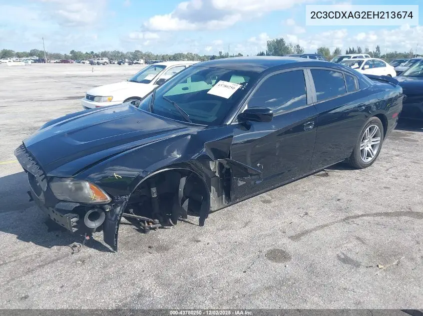 2C3CDXAG2EH213674 2014 Dodge Charger Police