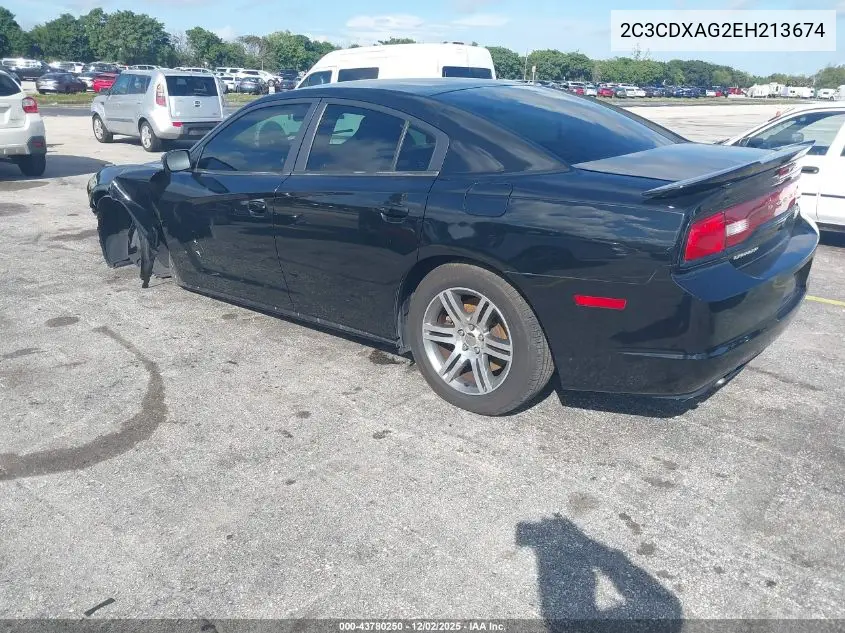 2C3CDXAG2EH213674 2014 Dodge Charger Police