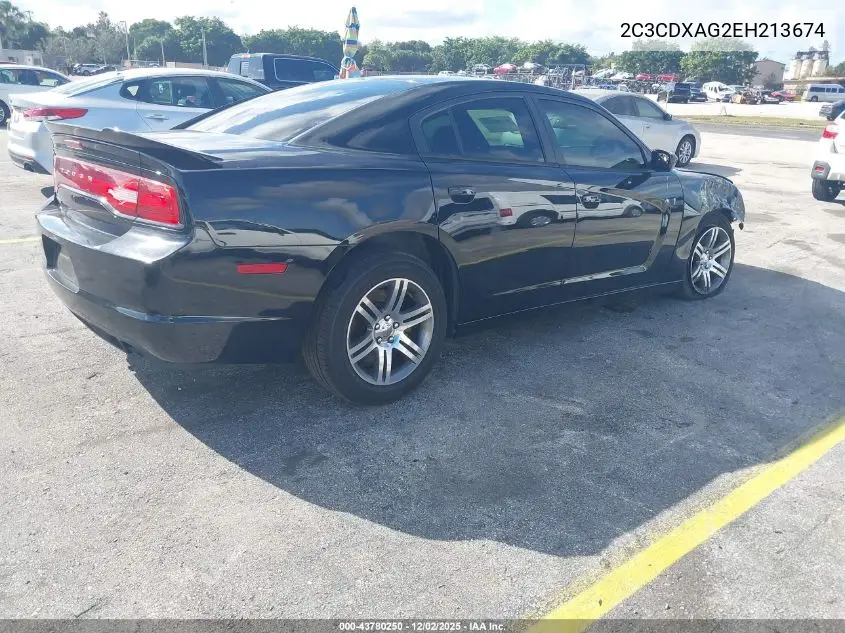 2C3CDXAG2EH213674 2014 Dodge Charger Police
