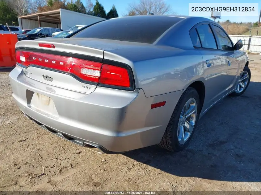 2C3CDXHG9EH312854 2014 Dodge Charger Sxt Plus