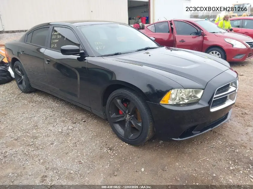 2C3CDXBGXEH281266 2014 Dodge Charger Se